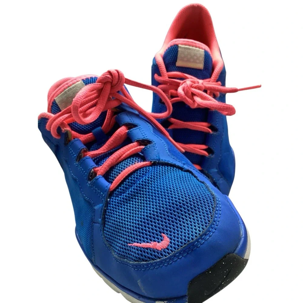 Nike‎ Breathe Flex TR2 Running Shoes 511332-400  Women's Size 11 Blue Pink